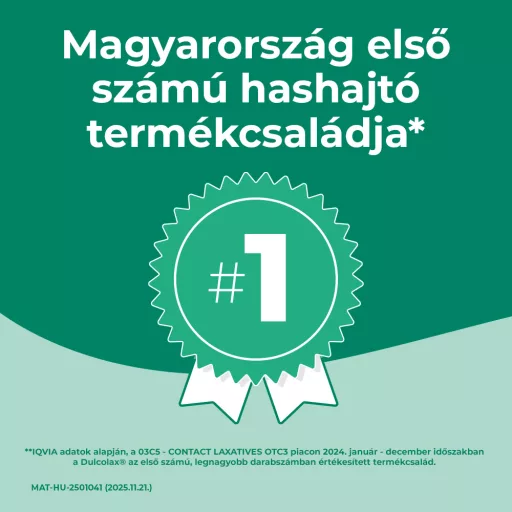 Dulcolax 10 mg végbélkúp 6 db