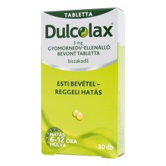 Dulcolax 5 mg gyomornedv-ellenálló bevont tabletta 30 db