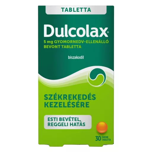 Dulcolax 5 mg gyomornedv-ellenálló bevont tabletta 30 db