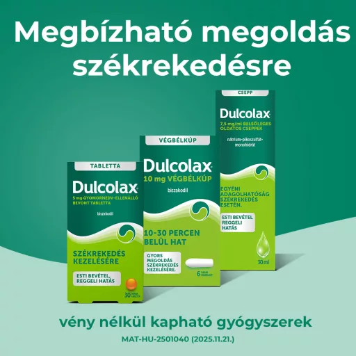 Dulcolax 7,5 mg/ml belsőleges oldatos cseppek 30 ml