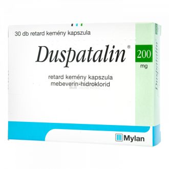 Duspatalin 200 mg retard kemény kapszula 30 db