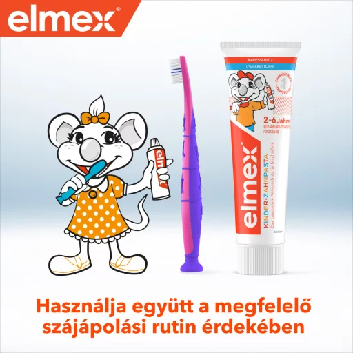 Elmex fogkefe gyermekeknek 3-6 évig
