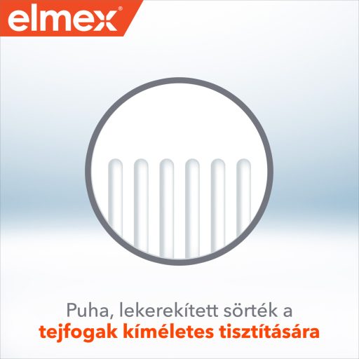 Elmex gyakorló fogkefe 0-3 éves kor között tapadókoronggal + fogkrém