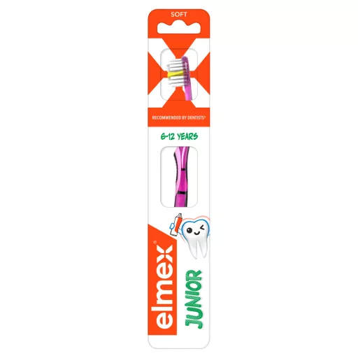 Elmex Junior gyermekfogkefe 6-12 éveseknek 1 db