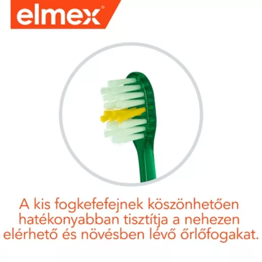 Elmex Junior gyermekfogkefe 6-12 éveseknek 1 db