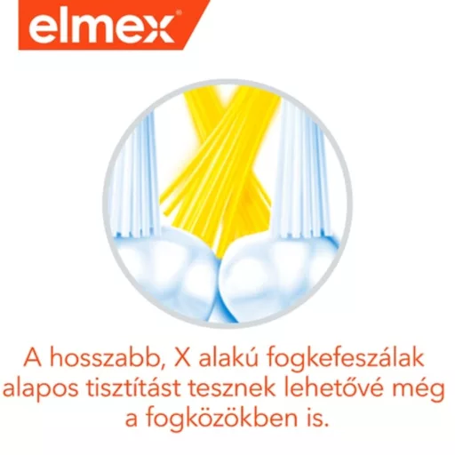 Elmex Junior gyermekfogkefe 6-12 éveseknek 1 db