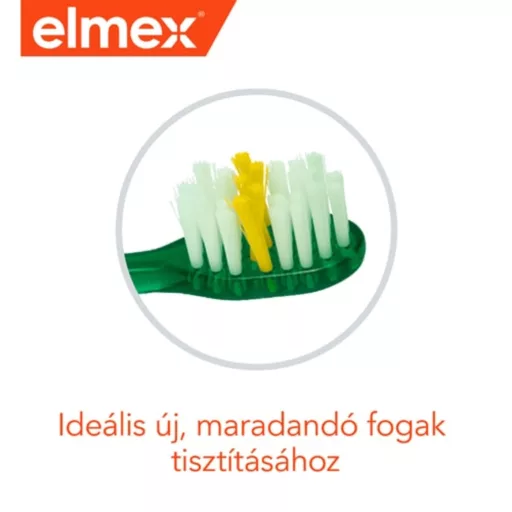 Elmex Junior gyermekfogkefe 6-12 éveseknek 1 db