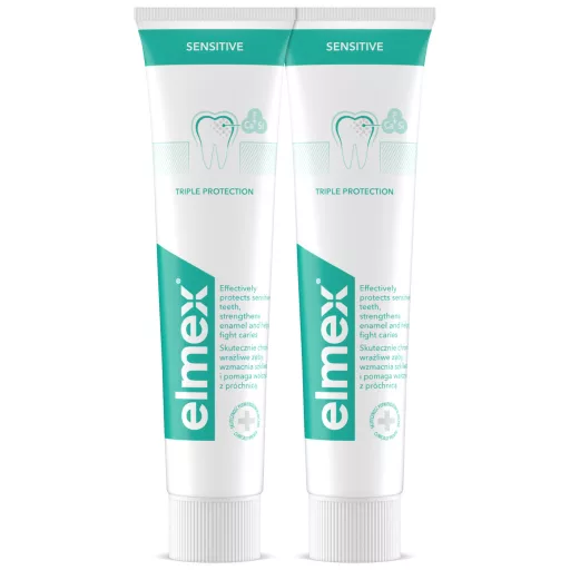 Elmex Sensitive fogkrém 2 x 75 ml duopack