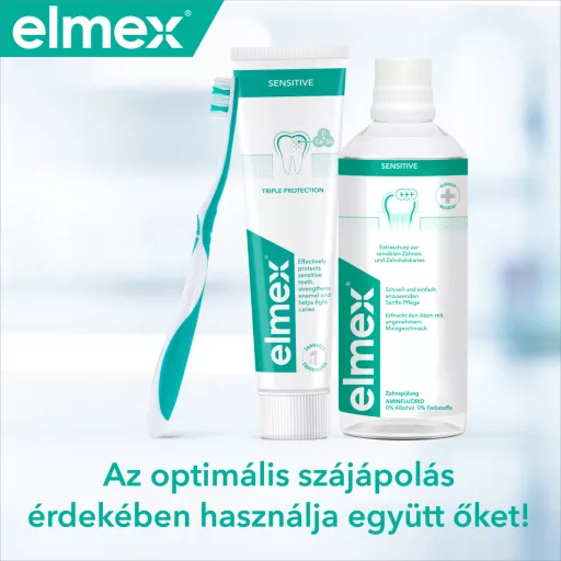 Elmex Sensitive fogkrém 2 x 75 ml duopack