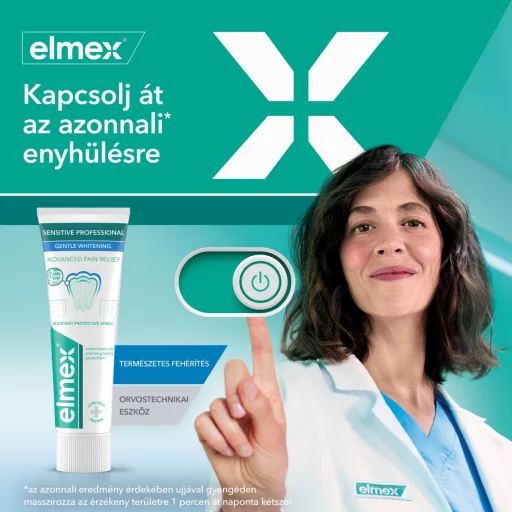 Elmex Sensitive Professional Gentle Whitening fogkrém 75 ml