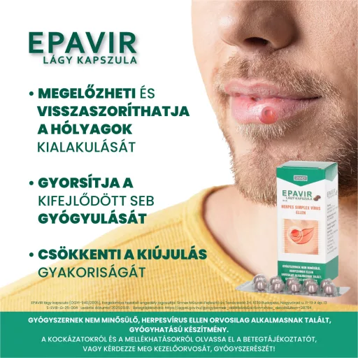 Epavir lágy kapszula 30 db