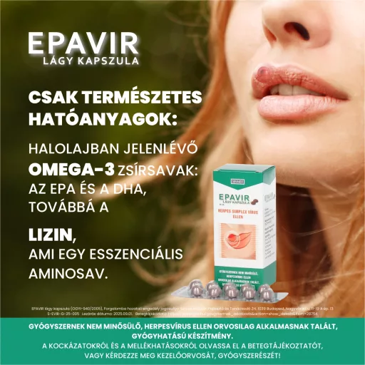 Epavir lágy kapszula 30 db