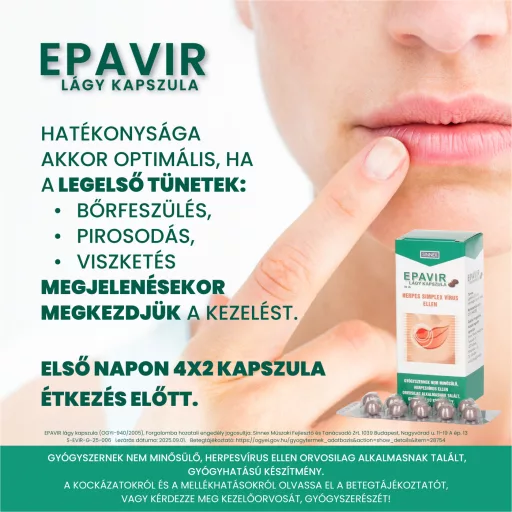 Epavir lágy kapszula 30 db