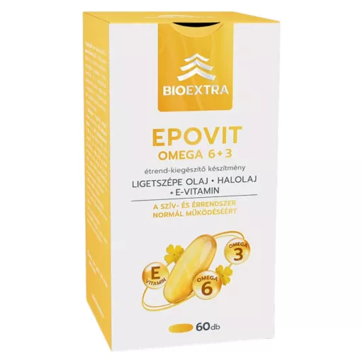 Bioextra Epovit Plus Ligetszépe halolaj kapszula 550 mg 60 db