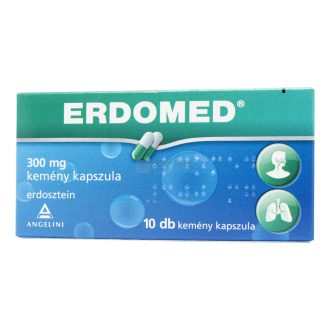 Erdomed 300 mg kemény kapszula 10 db