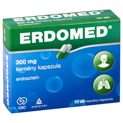Erdomed 300 mg kemény kapszula 10 db