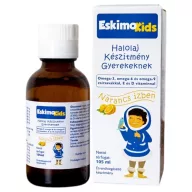 Eskimo Kids halolaj narancs ízben 105 ml
