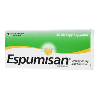 Espumisan Gyöngy 40 mg lágy kapszula 50 db