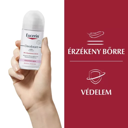 Eucerin alumíniummentes golyós dezodor érzékeny bőrre 50 ml