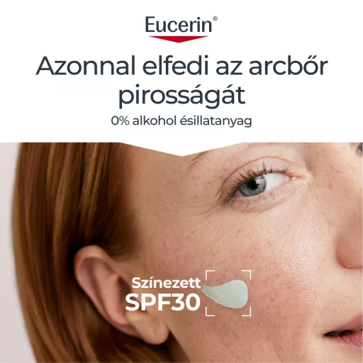 Eucerin Anti-Redness bőrpír elleni színezett nappali arcápoló SPF30 50 ml
