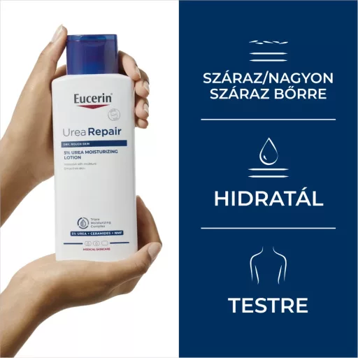 Eucerin UreaRepair 5% Urea testápoló 250 ml