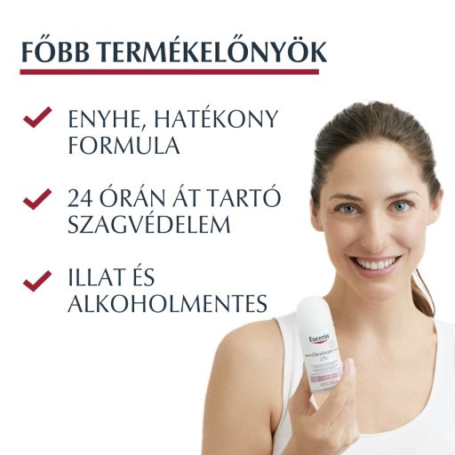 Eucerin golyós dezodor érzékeny bőrre 50 ml