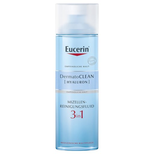 Eucerin DermatoClean (Hyaluron) 3 in 1 micellás arclemosó 200 ml