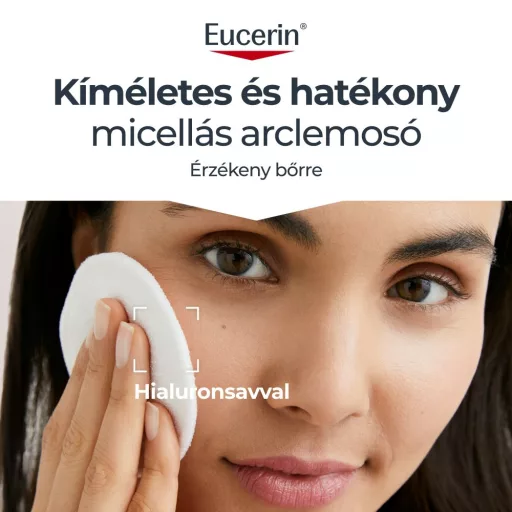 Eucerin DermatoClean (Hyaluron) 3 in 1 micellás arclemosó 400 ml