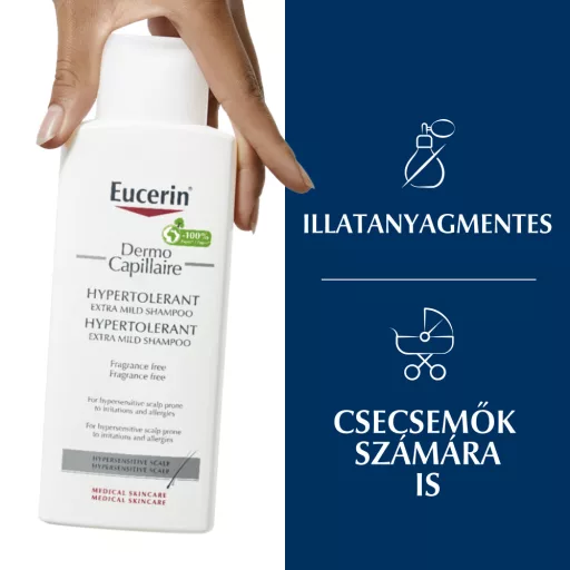 Eucerin DermoCapillaire extra kímélő sampon 250 ml