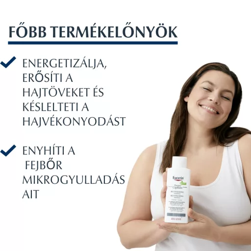 Eucerin DermoCapillaire hajhullás elleni sampon 250 ml