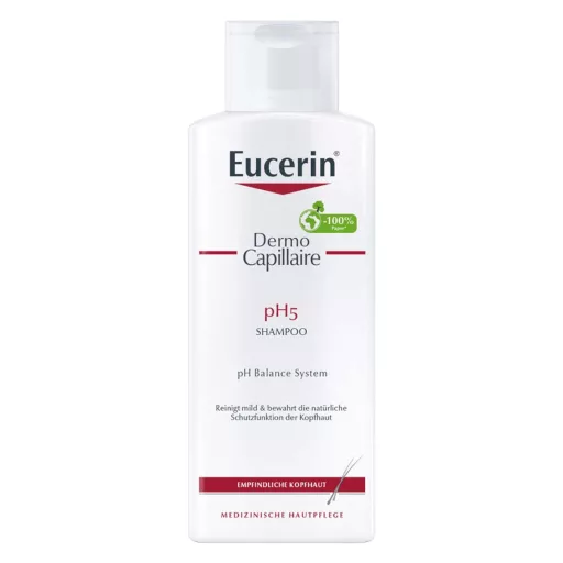 Eucerin DermoCapillaire pH5 kímélő sampon 250 ml