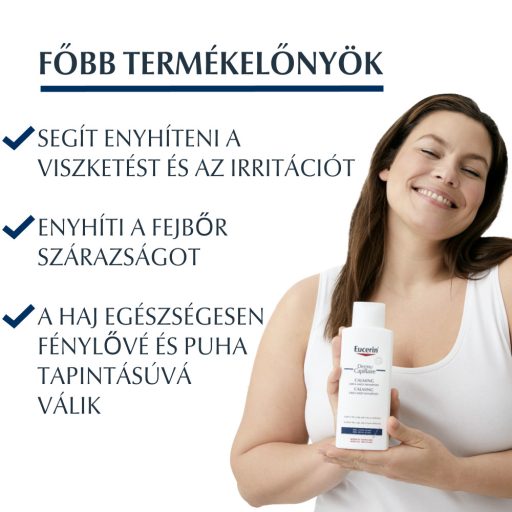 Eucerin DermoCapillaire 5% Urea sampon 250 ml