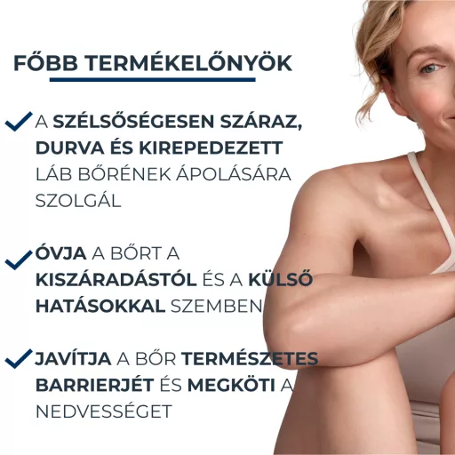 Eucerin UreaRepair 10% Urea lábápoló krém 100 ml