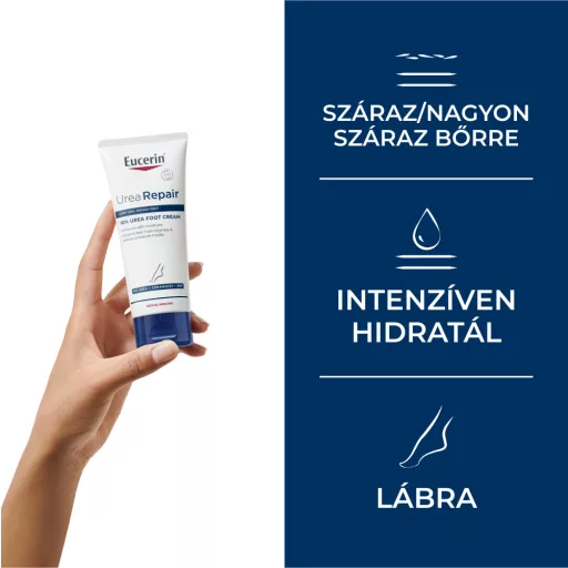 Eucerin UreaRepair 10% Urea lábápoló krém 100 ml