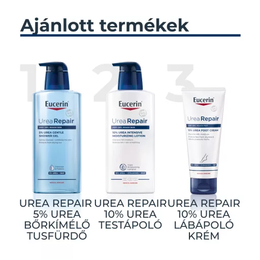 Eucerin UreaRepair 10% Urea lábápoló krém 100 ml