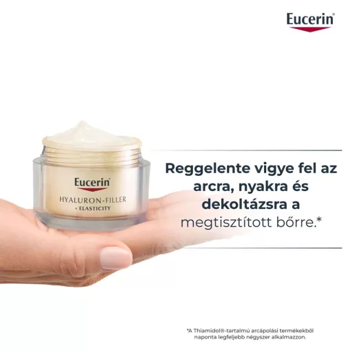 Eucerin Hyaluron-Filler + Elasticity bőrtömörséget regeneráló nappali krém SPF30 50 ml