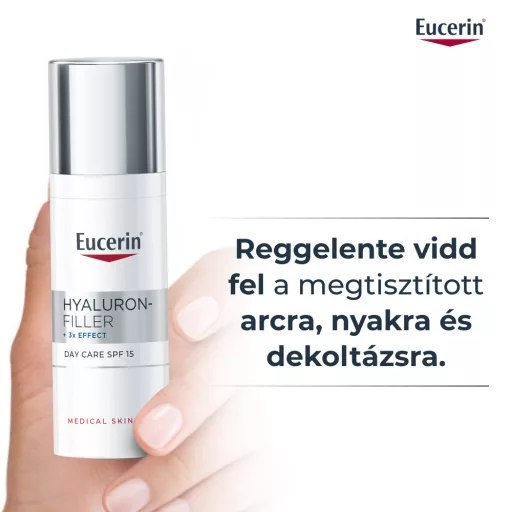 Eucerin Hyaluron-Filler nappali krém normál/vegyes bőrre SPF15 50 ml