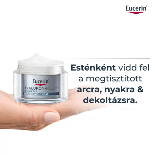 Eucerin Hyaluron-Filler éjszakai ráncfeltöltő krém 50 ml
