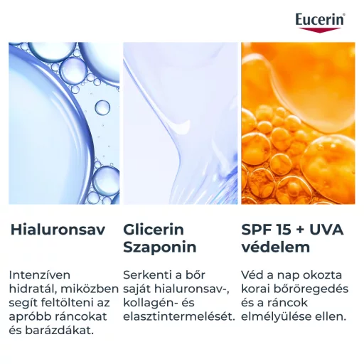 Eucerin Hyaluron-Filler ráncfeltöltő nappali arckrém SPF30 50 ml
