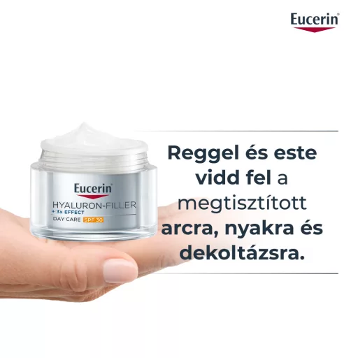 Eucerin Hyaluron-Filler ráncfeltöltő nappali arckrém SPF30 50 ml