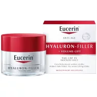   Eucerin Hyaluron-Filler + Volume-Lift bőrfeszesítő nappali arckrém száraz bőrre SPF15 50 ml