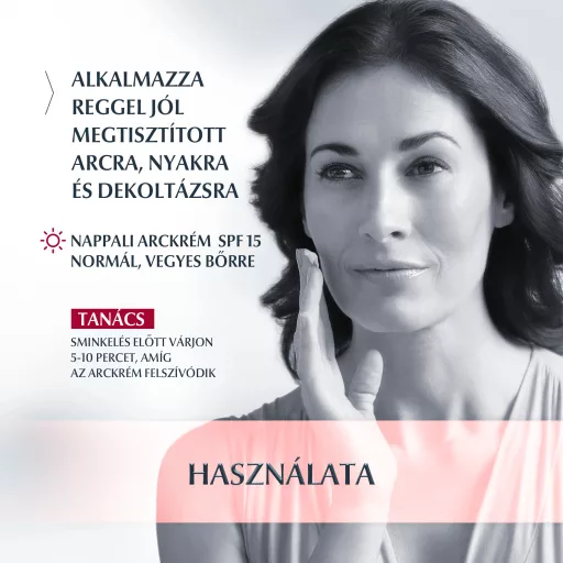 Eucerin Hyaluron-Filler + Volume-Lift bőrfeszesítő nappali arckrém normál, vegyes bőrre SPF15  50 ml