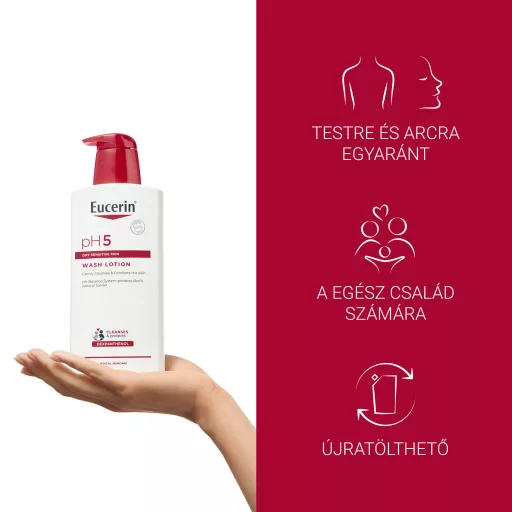 Eucerin pH5 folyékony mosakodószer 400 ml