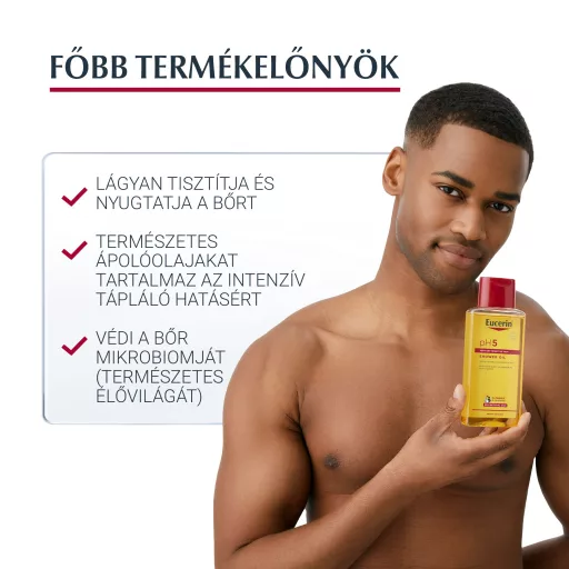 Eucerin pH5 olajtusfürdő 200 ml