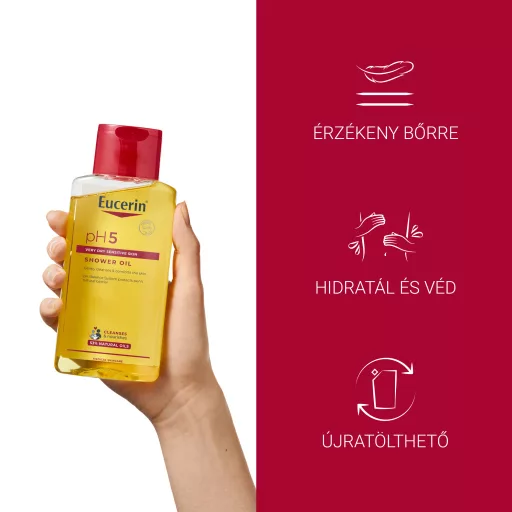 Eucerin pH5 olajtusfürdő 200 ml