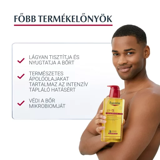 Eucerin pH5 olajtusfürdő 400 ml