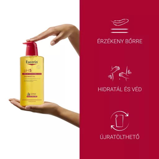 Eucerin pH5 olajtusfürdő 400 ml