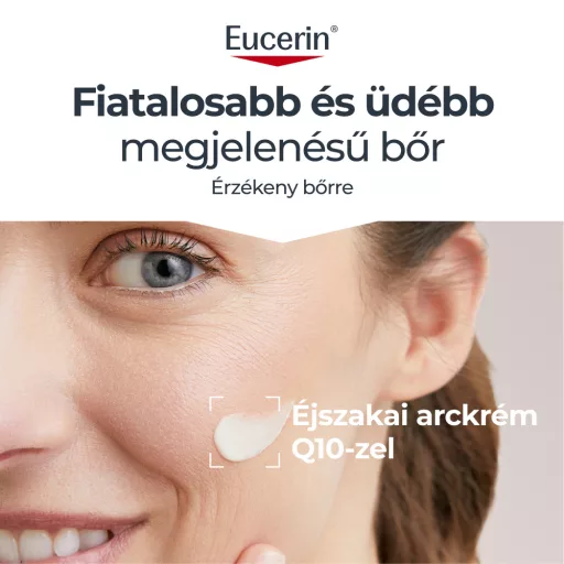Eucerin Q10 Active ránctalanító éjszakai arckrém 50 ml