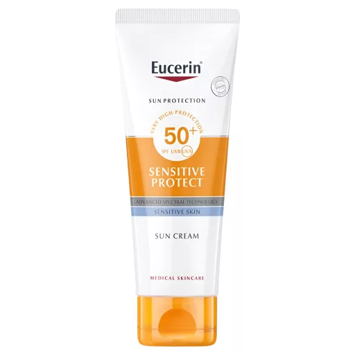 Eucerin Sun Sensitive Protect Napozó krém arcra SPF50+ 50 ml