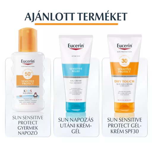 Eucerin Sun Sensitive Protect Napozó krém arcra SPF50+ 50 ml
